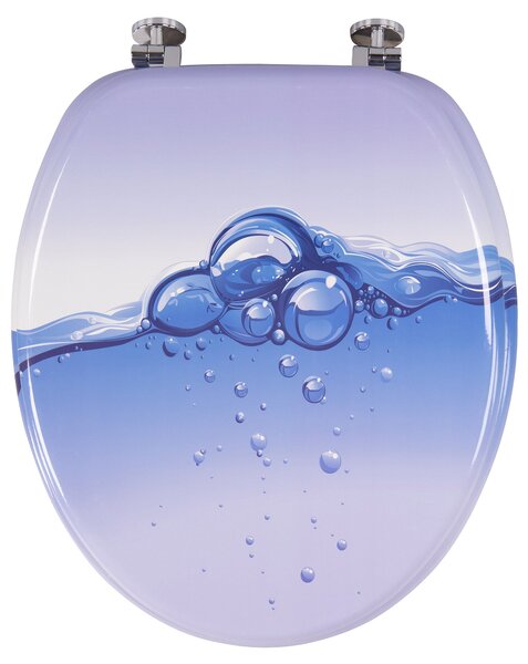 Copriwater Universale 5,5x38x45 cm in MDF Bubbles