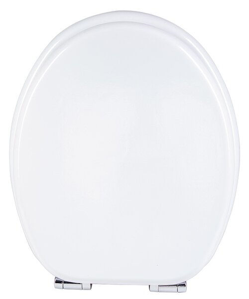 Copriwater Universale 5,5x45x38 cm in MDF con Chiusura Soft Bianco