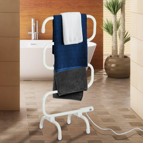 Scaldasalviette Elettrico 100W Bianco 50x30x95 cm