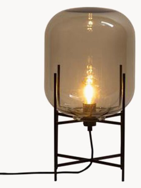 Lampada da tavolo a LED in vetro soffiato Oda
