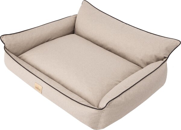 Letto ortopedico per cani JOKER letto per cani divano letto cestino materasso letto per animali XXL 106x80 cm beige sembra lino