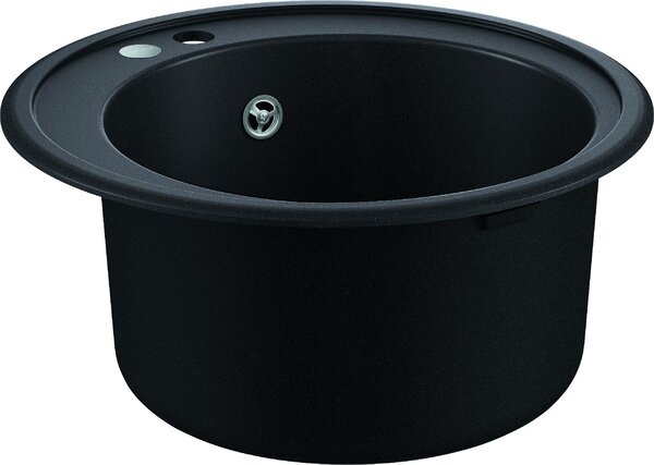 GROHE GROHE lavello composito K200 31656 1 vasca rotonda diametro 510 mm granito nero
