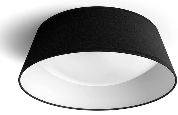 PHILIPS Lampada da soffitto a LED per interni - EyeComfort - 34cm - 14W - 1100 lumen - 3000K - metallo nero - 93533