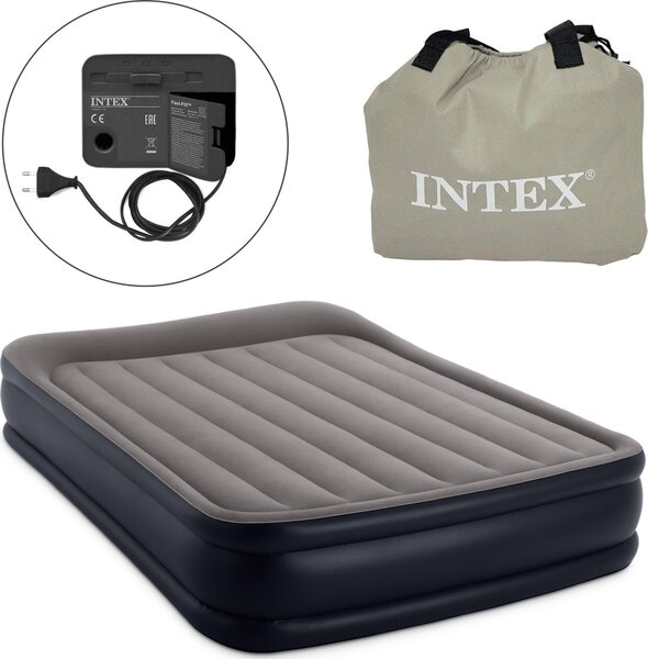 Materasso gonfiabile 203x152cm con pompa Intex 64136