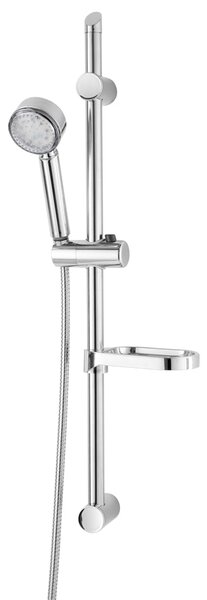 Saliscendi Doccia Cromato a Led