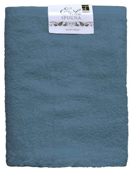 Telo Spugna Asciugamano 90x140cm Erika Blue Denim