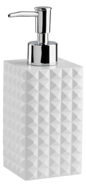 Set 4 Accessori da Bagno in Resina TFT Naama Bianco e Bambù