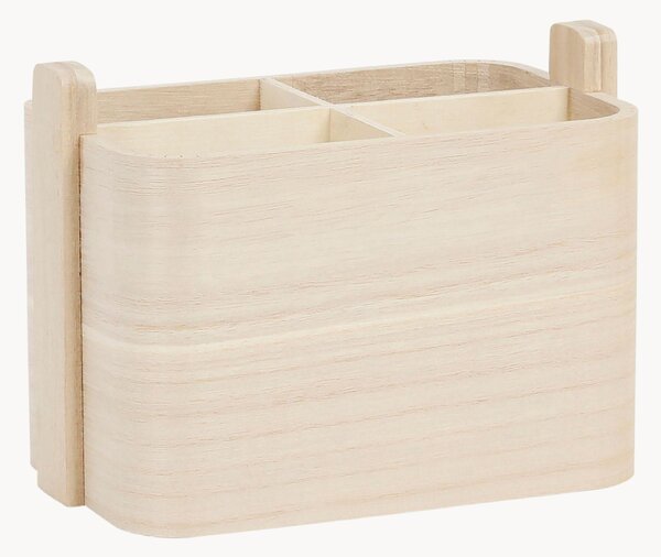 Scatola portaoggetti in legno di paulownia Anordi