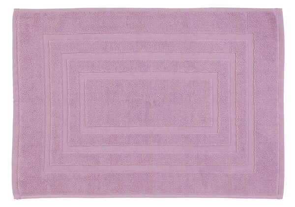 Tappeto Scendidoccia 46x65 cm in Spugna di Cotone Lilla Feridras