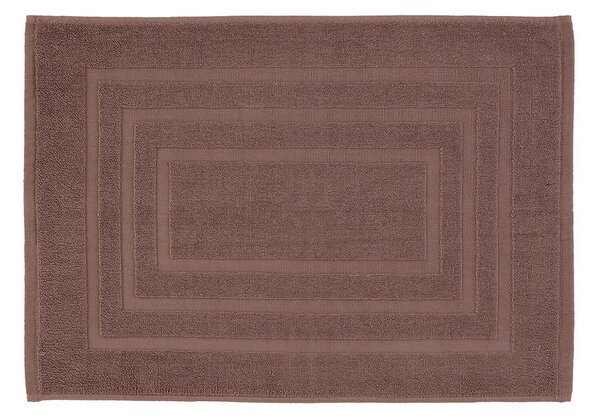 Tappeto Scendidoccia 46x65 cm in Spugna di Cotone Tortora Feridras