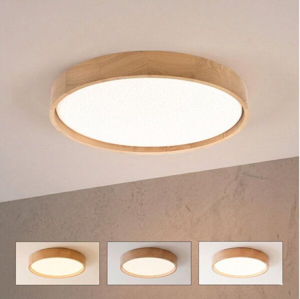 Brilagi - Plafoniera da soffitto dimmerabile a LED MANAROLA SMART STARS LED/36W/230V diam. 51 cm + telecomando
