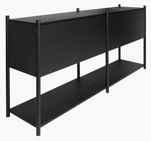Credenza bassa in legno di quercia Sceene