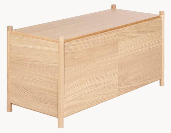 Credenza bassa in legno di quercia Sceene