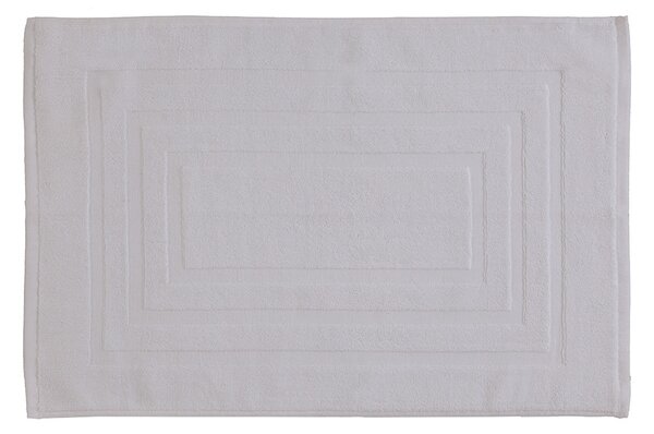 Tappeto Scendidoccia 46x65 cm in Spugna di Cotone Bianco Feridras
