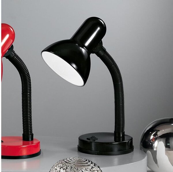 EGLO 9228 - Lampada da tavolo BASIC 1xE27/40W nero