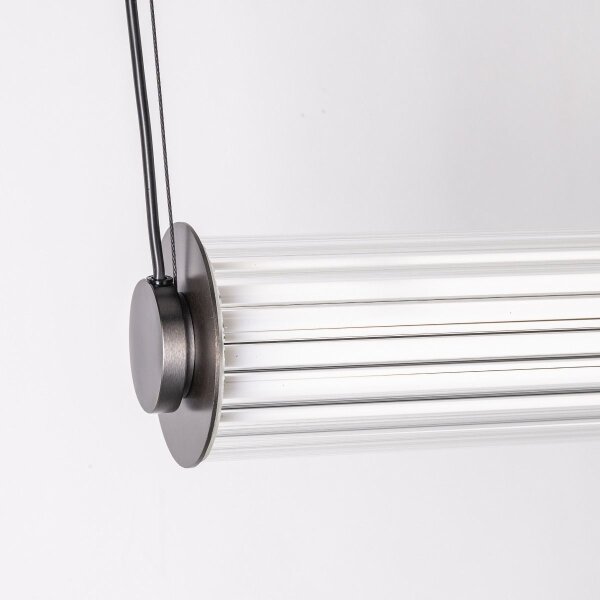 Zuma Line 1236 - lampada a sospensione dimmerabile su cavo COMO LED/39W/230V 2700-6500K nero + telecomando