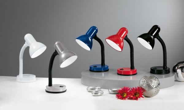 EGLO 9228 - Lampada da tavolo BASIC 1xE27/40W nero