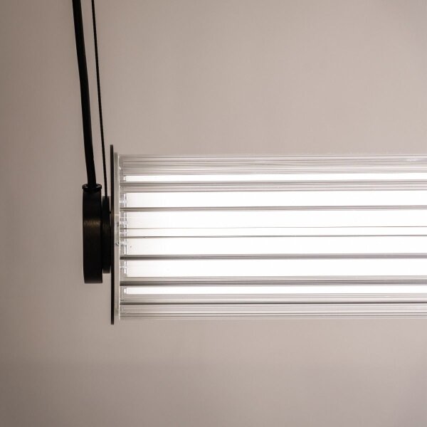 Zuma Line 1236 - lampada a sospensione dimmerabile su cavo COMO LED/39W/230V 2700-6500K nero + telecomando