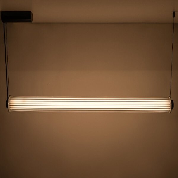 Zuma Line 1236 - lampada a sospensione dimmerabile su cavo COMO LED/39W/230V 2700-6500K nero + telecomando