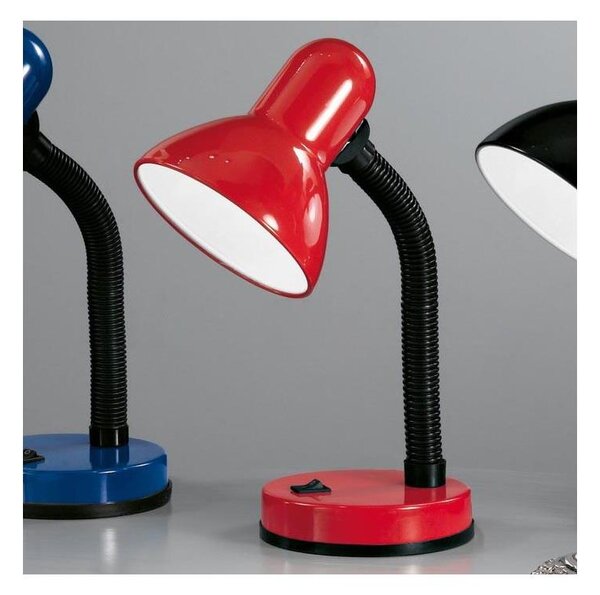EGLO 9230 - Lampada da tavolo BASIC 1xE27/40W rossa