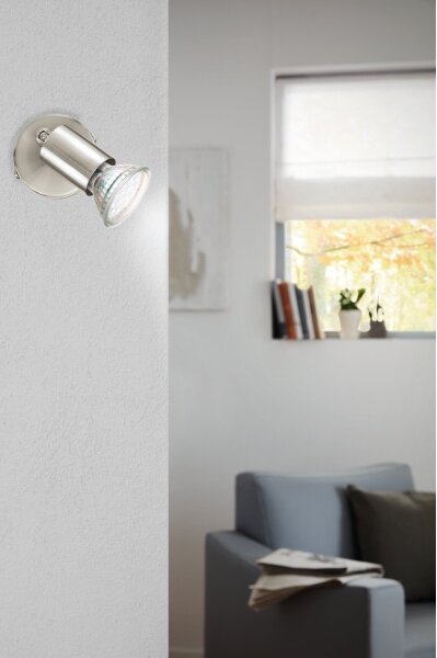 Eglo 92595 - Luce Spot da parete a LED BUZZ-LED 1xGU10/2,8W/230V
