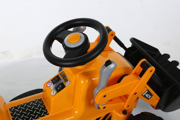 Trattore Elettrico per Bambini 6V con pala scavatrice