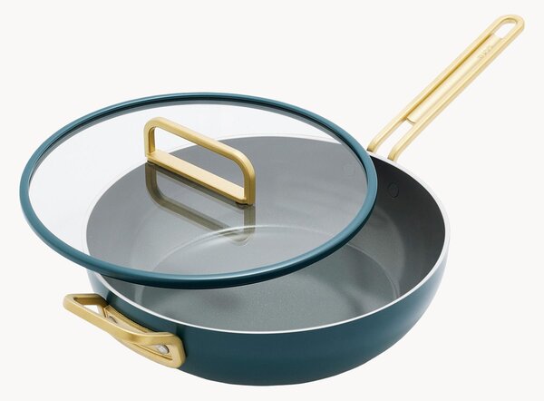 Padella con rivestimento antiaderente e coperchio Alu