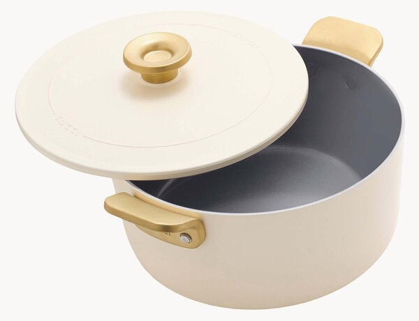Casseruola con rivestimento antiaderente e coperchio Alu