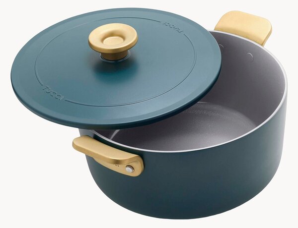 Casseruola con rivestimento antiaderente e coperchio Alu