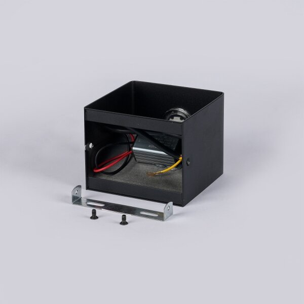 Brilagi - Applique LED da esterno DONNANI LED/5W/230V 10 cm nera IP44