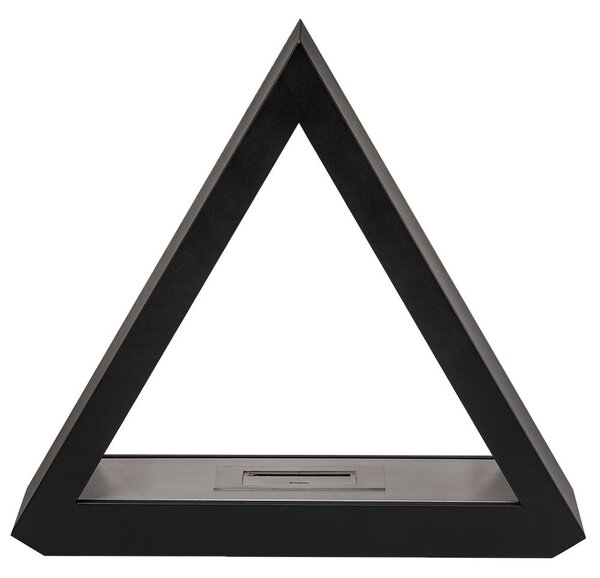 Camino a Bioetanolo da Pavimento 90x97 cm Karlsen Cuneo Nero