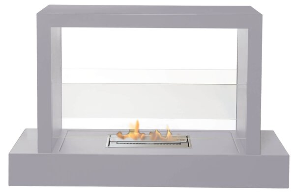 Camino a Bioetanolo da Pavimento 62,5x100 cm Karlsen Roma Bianco