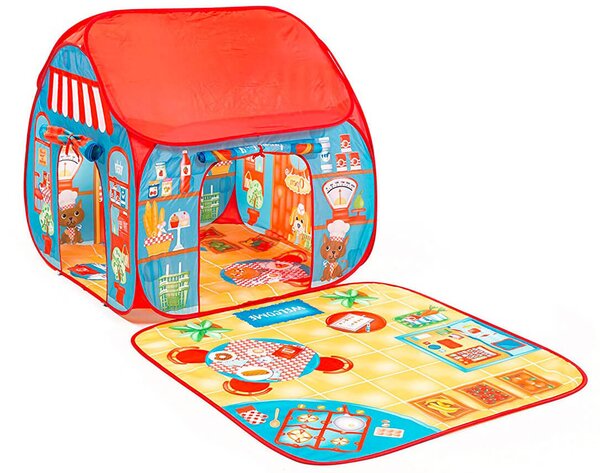 Tenda Casetta per Bambini Autoaprente Fun 2 Give Ristorante