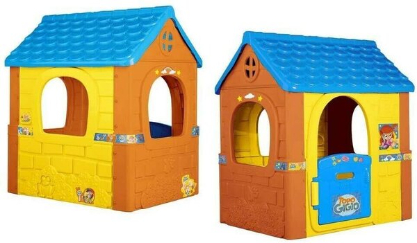 Casetta Gioco per Bambini 85x108x124 cm Topo Gigio