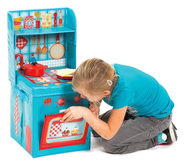 Cucina per Bambini Scatola Porta Oggetti Fun 2 Give Blu