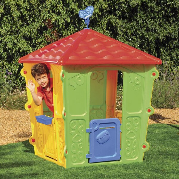 Casa Casetta per bambini da esterno 108x108x152 cm