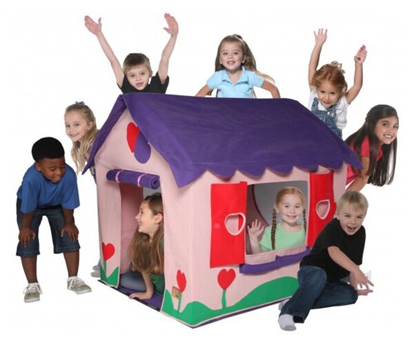 Casetta Tenda Bambini in tessuto Bazoongi Dollhouse