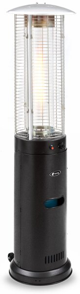 Stufa a Cilindro Gas Gppl da Esterno 13,5kW S70-01 Nero Opaco