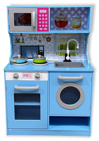 Cucina Giocattolo per Bambini 60x30x90 cm in Legno