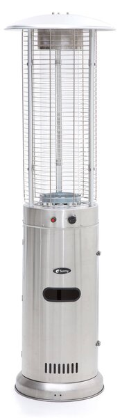 Stufa a Cilindro Gas Gppl da Esterno 13,5kW S70 Acciaio Inox
