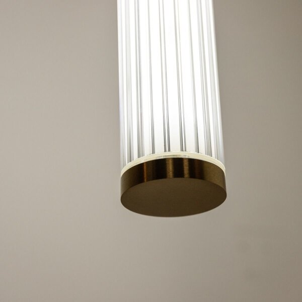 Zuma Line 1233 - lampada LED dimmerabile a sospensione su cavo COMO LED/26W/230V 2700-6500K dorato + telecomando