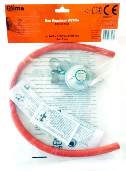 Kit Regolatore per Stufe a Gas 60 cm Qlima G60