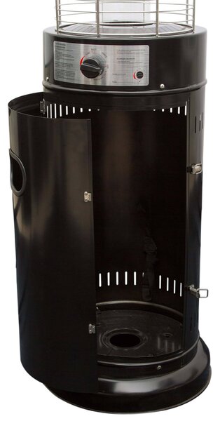 Stufa a Cilindro Gas Gpl da Esterno 11kW Qlima PGF1211 Acciaio