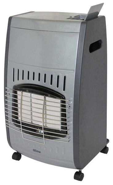 Stufa a Gas Gpl da Interno ad Infrarossi 4,2 kW Qlima GH3042R Infra Grigia