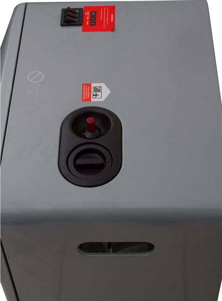 Stufa a Gas GPL 4,1 kW Grigio Qlima GH959RF