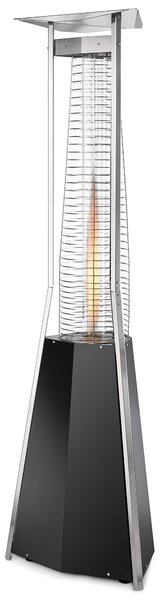 Stufa da Esterno Fungo a Gas GPL 10 kW Kaliente Siabs Nero