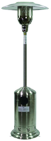 Stufa da Esterno Fungo a Gas Gpl 13 kW Becker Inox