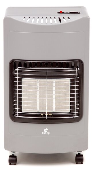 Stufa a Gas Gpl Grigia da Interno Infrarossi 4200W 15Kg