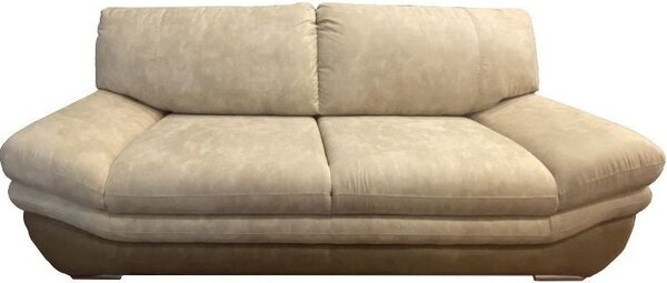 DecHome Divano 2 Posti Moderno in Ecopelle Dimensioni 195x100x95 cm colore Camel - Magonza