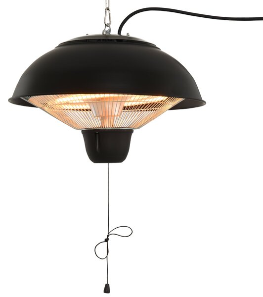 Stufa da Esterno Lampada Riscaldante Elettrica a Sospensione Led 1500W